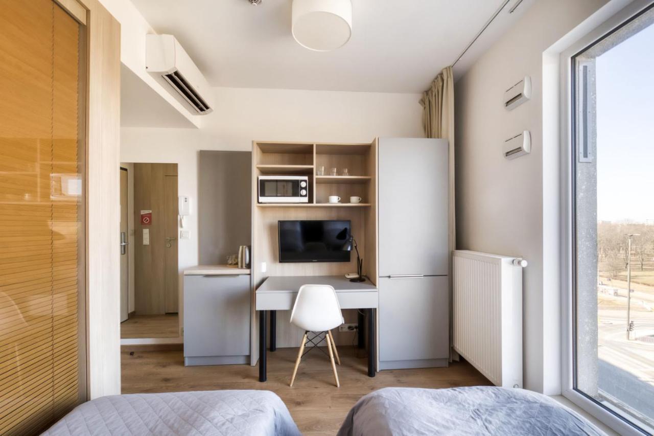 404 Rooms Wolska Apartament 바르샤바 외부 사진